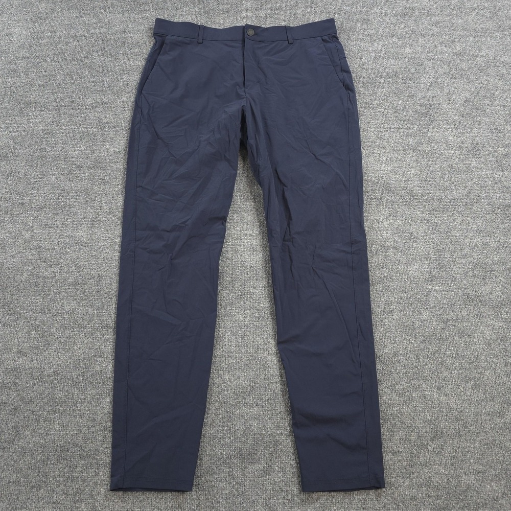 UNRL Pants Mens XL Tall Blue Concourse Golf Chino Stretch Performance Casual